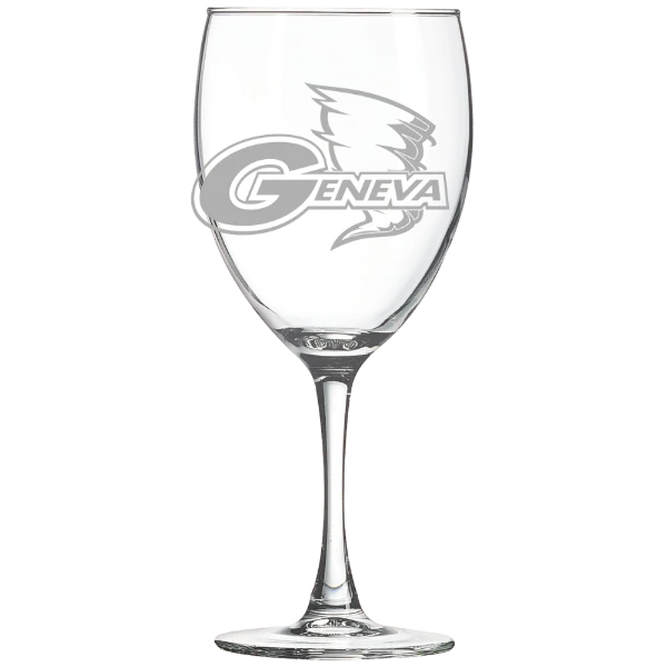 Geneva College Polar Camel 10 1/2 oz. Wine Glass