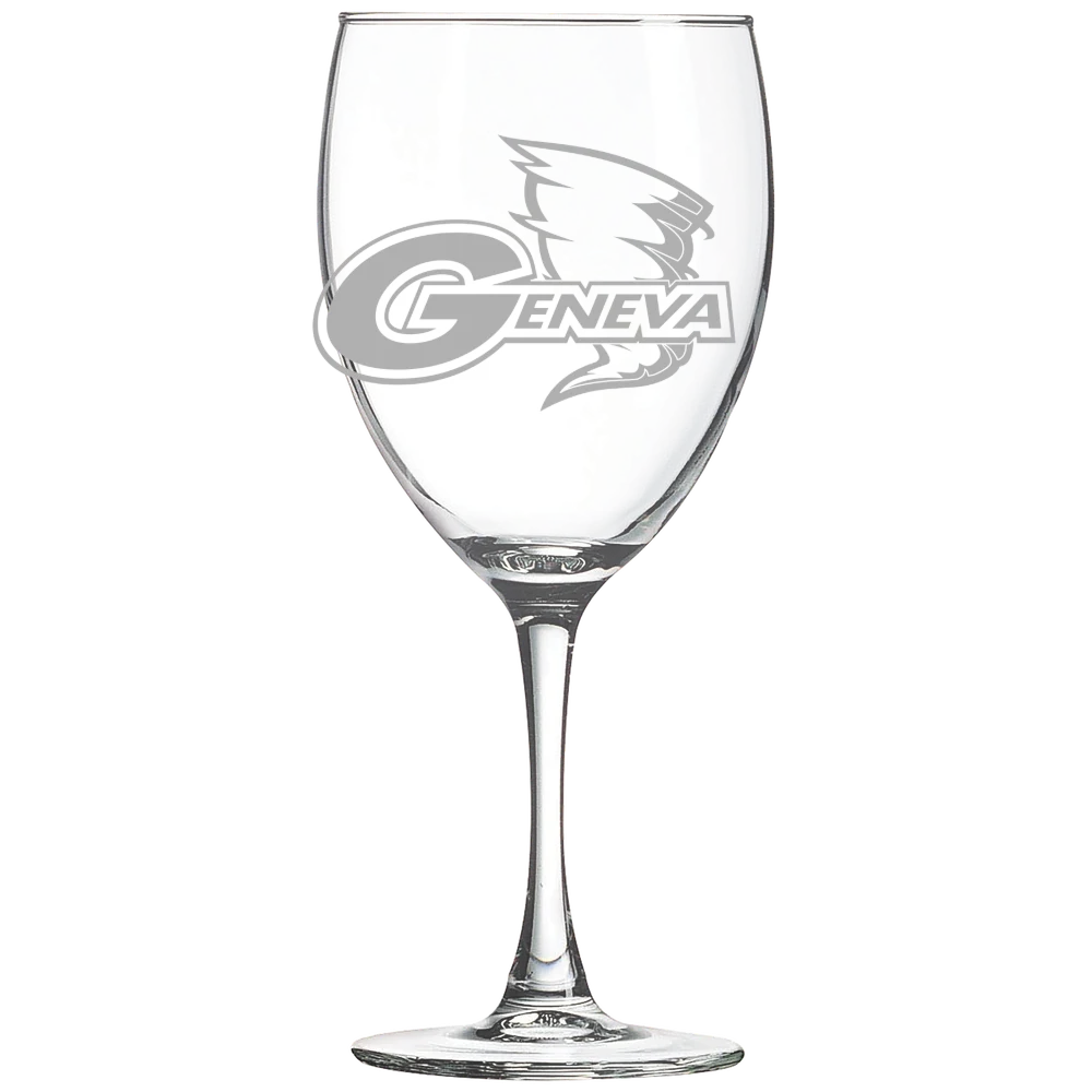 Geneva College Polar Camel 10 1/2 oz. Wine Glass