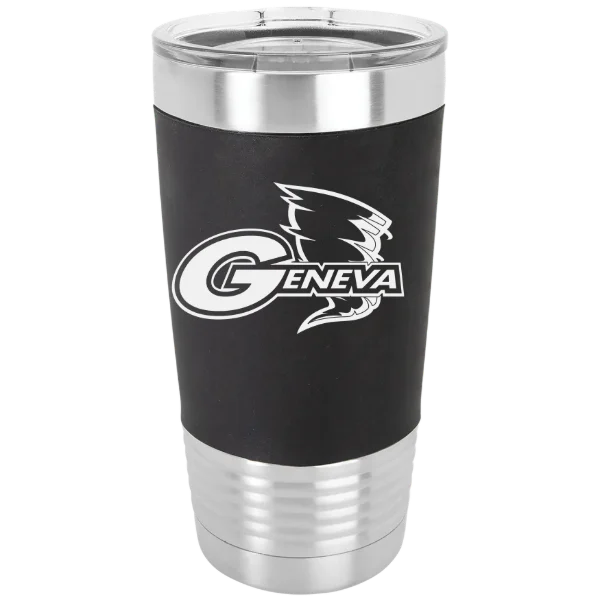 Geneva College Polar Camel 20 oz. Silicone Grip Tumbler with Standard Lid