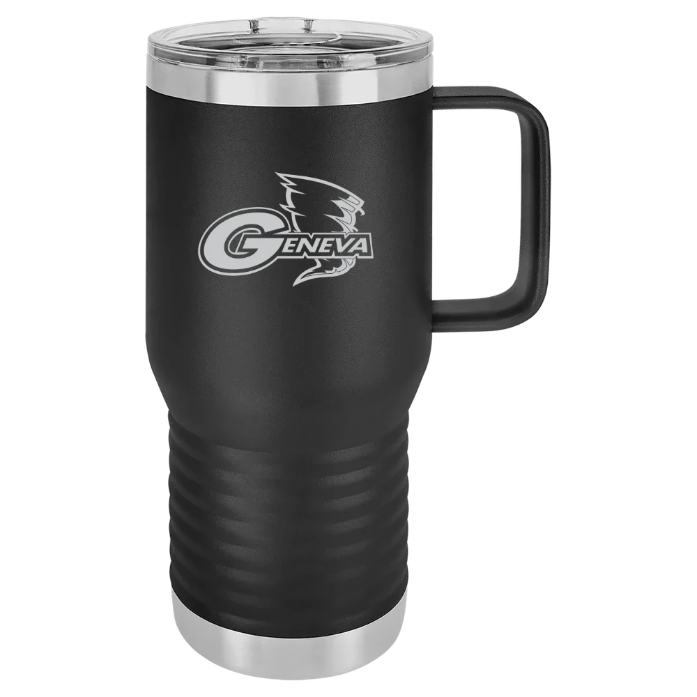Geneva College Polar Camel 20 oz. Travel Mug with Slider Lid