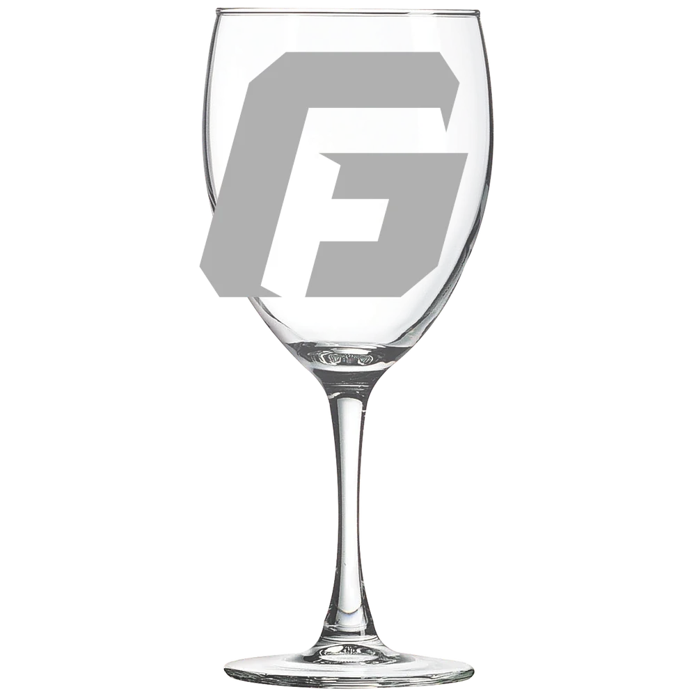 George Fox University Polar Camel 10 1/2 oz. Wine Glass