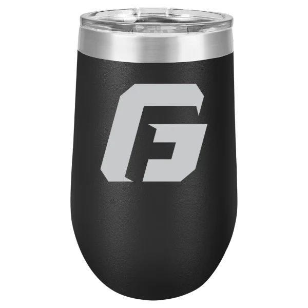George Fox University Polar Camel 16 oz. Stemless Wine Tumbler