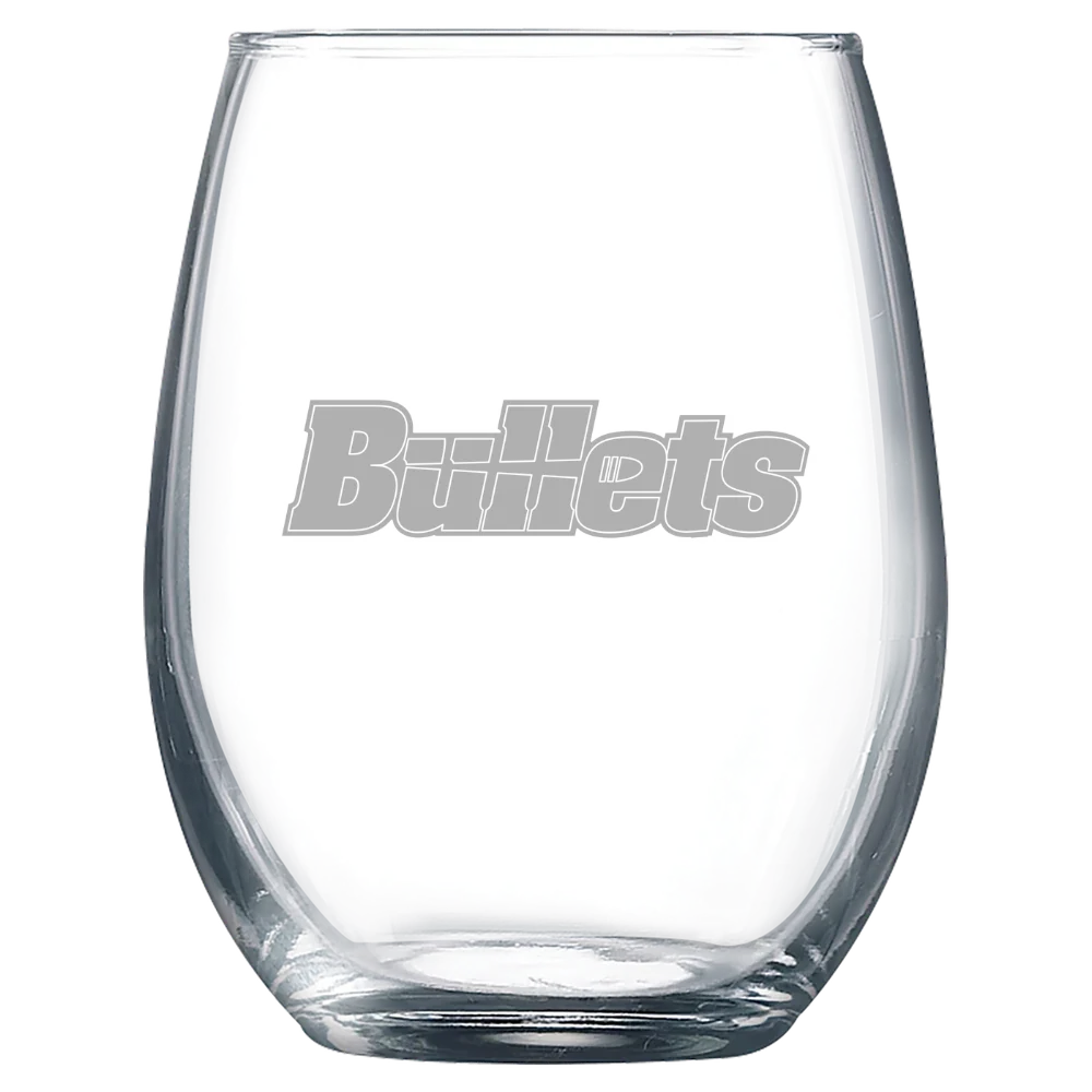Gettysburg College Polar Camel 9 oz. Stemless Wine Glass