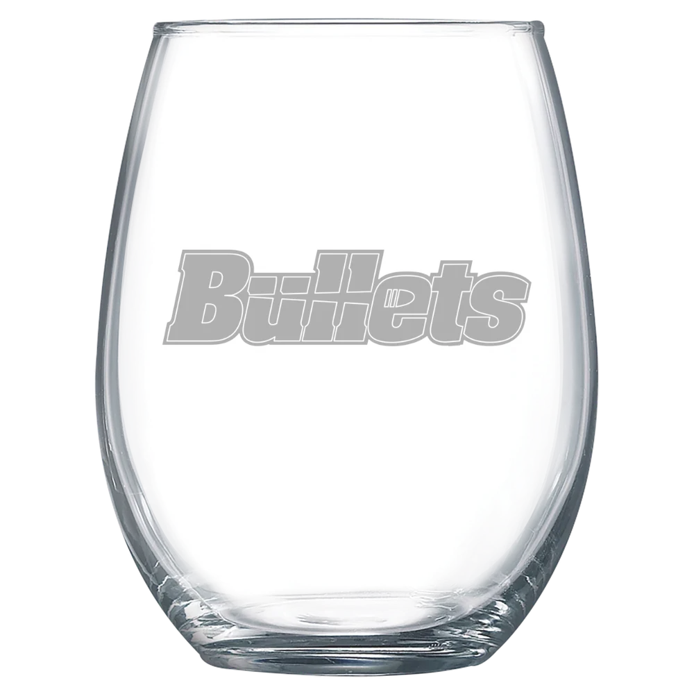 Gettysburg College Polar Camel 15 oz. Stemless Wine Glass