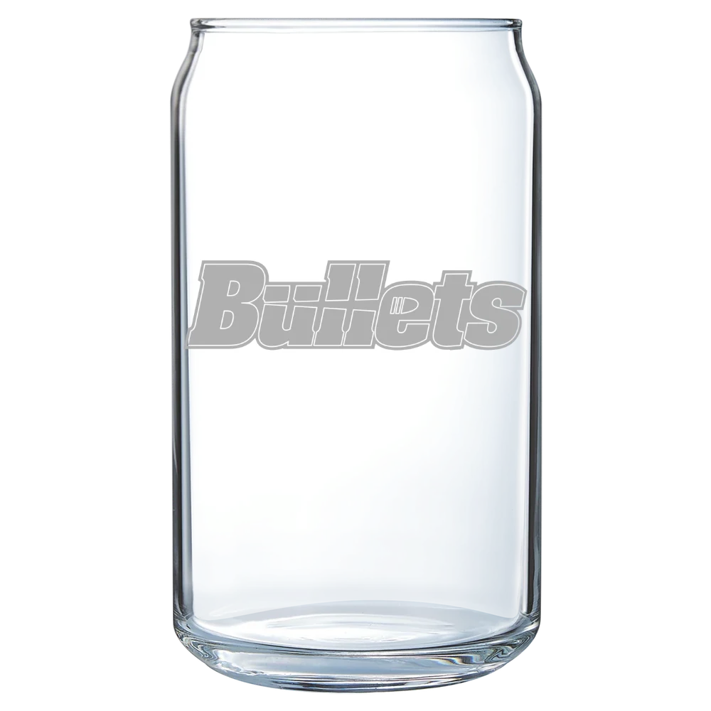 Gettysburg College Polar Camel 16 oz. Can Glass