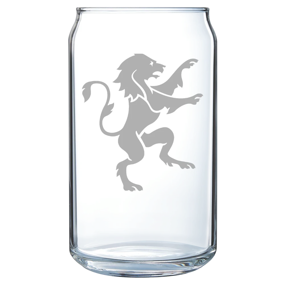 Gordon College Polar Camel 16 oz. Can Glass