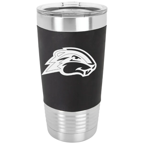 Goucher College Polar Camel 20 oz. Silicone Grip Tumbler with Standard Lid