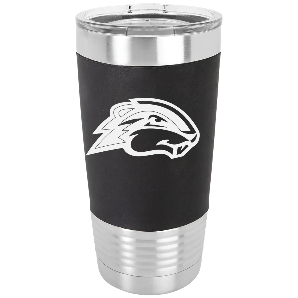Goucher College Polar Camel 20 oz. Silicone Grip Tumbler with Standard Lid