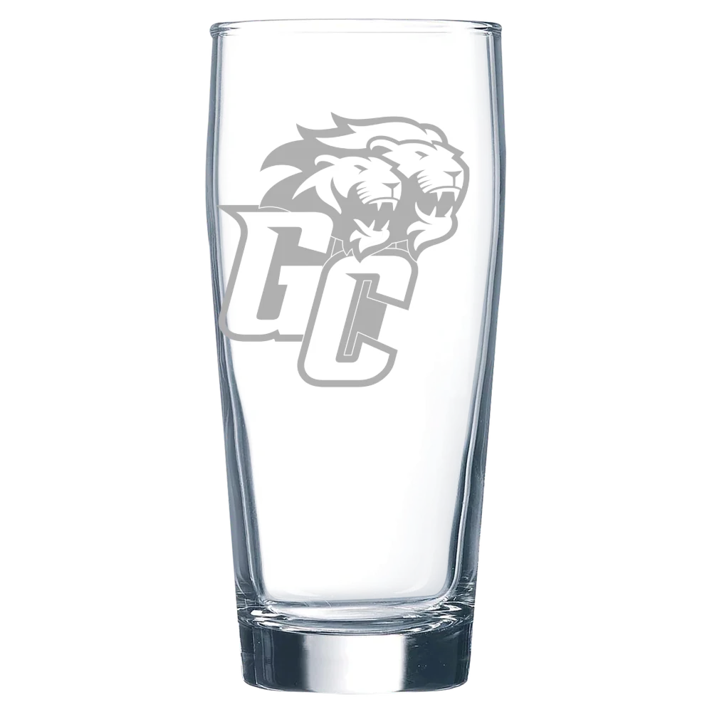 Greensboro College Polar Camel 16 oz. Willi Becher Beer Glass