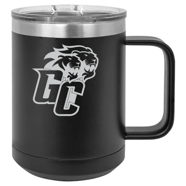 Greensboro College Polar Camel 15 oz. Mug with Slider Lid