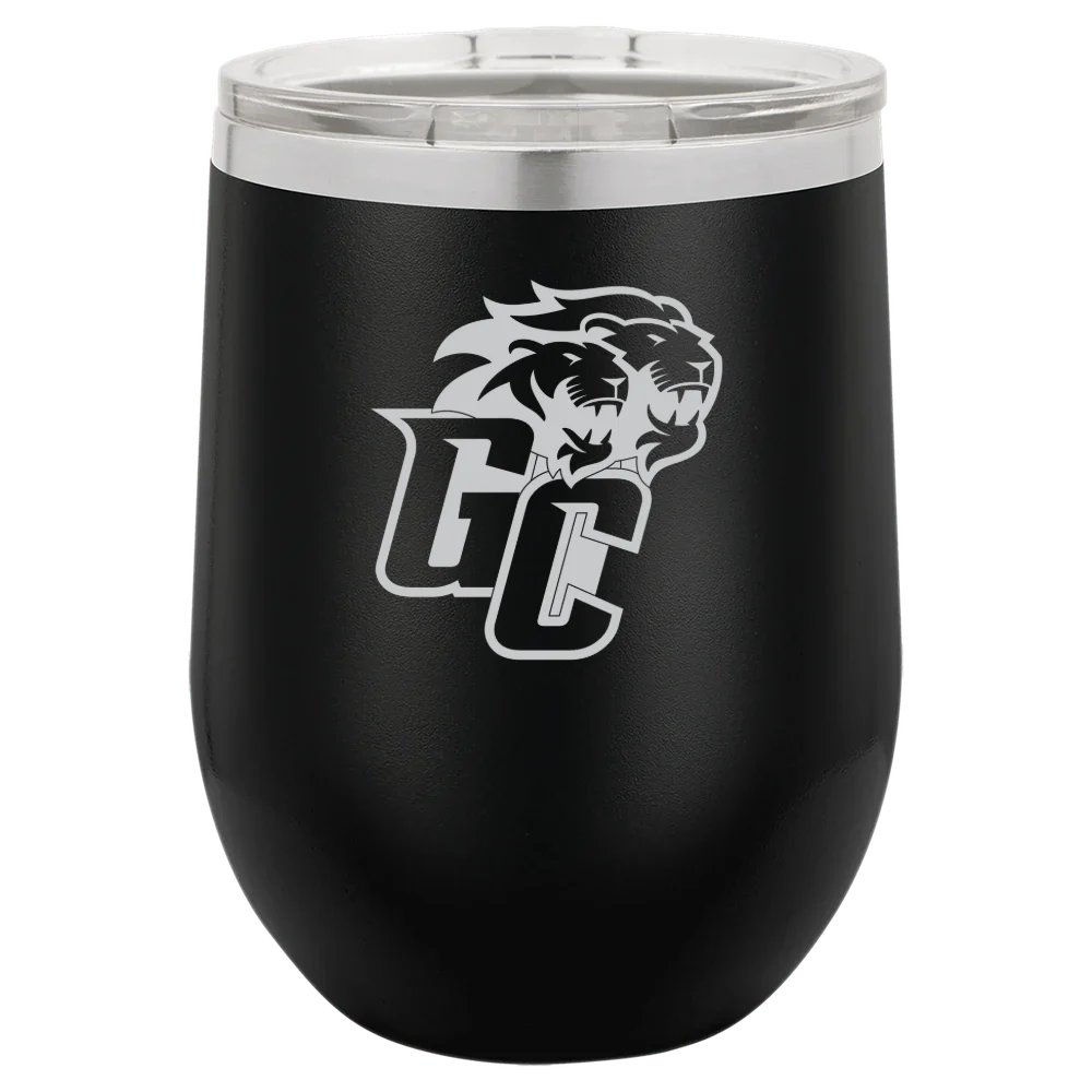 Greensboro College Polar Camel 12 oz. Stemless Wine Tumbler