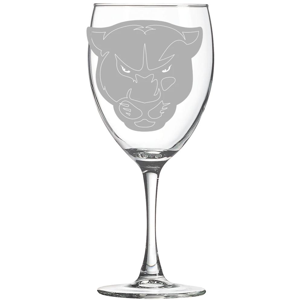 Greenville University Polar Camel 10 1/2 oz. Wine Glass