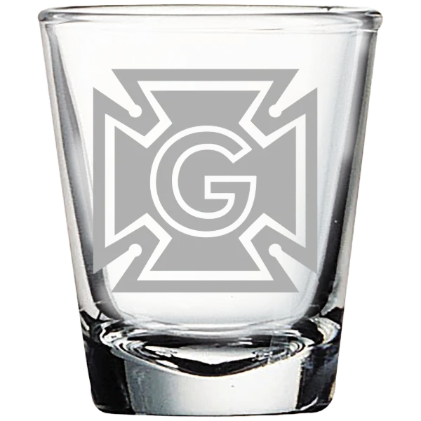 Grinnell College Polar Camel 1.7 oz. Shot Glass
