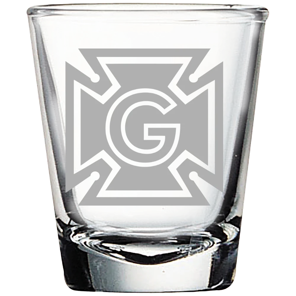 Grinnell College Polar Camel 1.7 oz. Shot Glass