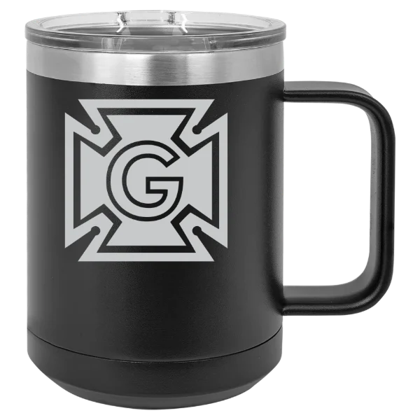 Grinnell College Polar Camel 15 oz. Mug with Slider Lid