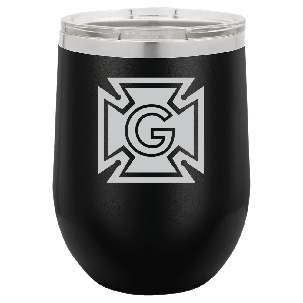 Grinnell College Polar Camel 12 oz. Stemless Wine Tumbler
