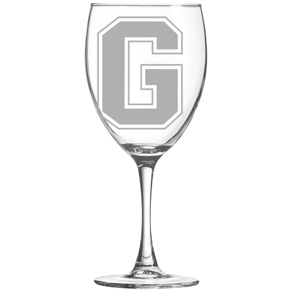 Grove City College Polar Camel 10 1/2 oz. Wine Glass