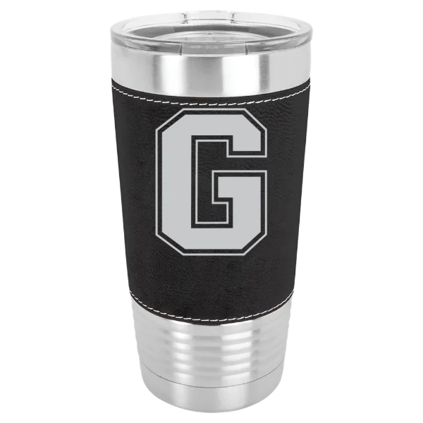 Grove City College Polar Camel 20 oz. Leatherette Grip Tumbler with Standard Lid