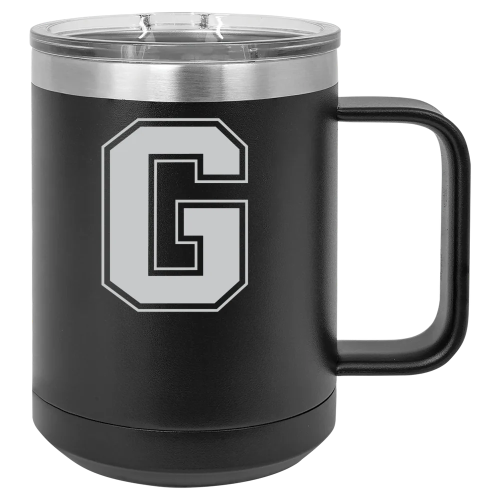 Grove City College Polar Camel 15 oz. Mug with Slider Lid