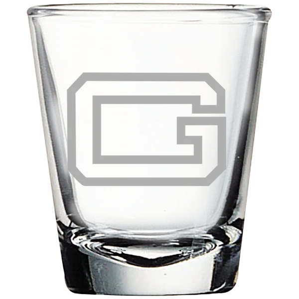 Guilford College Polar Camel 1.7 oz. Shot Glass