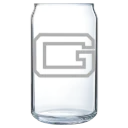 Guilford College Polar Camel 16 oz. Can Glass