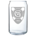 Gustavus Adolphus College Polar Camel 16 oz. Can Glass
