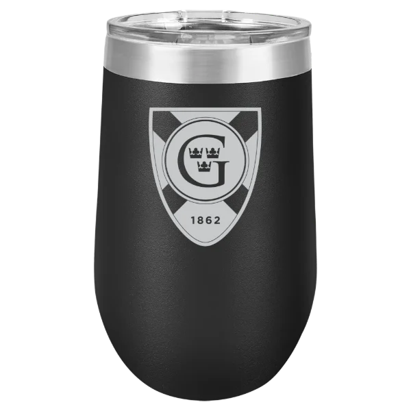 Gustavus Adolphus College Polar Camel 16 oz. Stemless Wine Tumbler