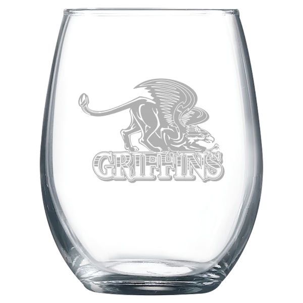 Gwynedd Mercy University Polar Camel 9 oz. Stemless Wine Glass
