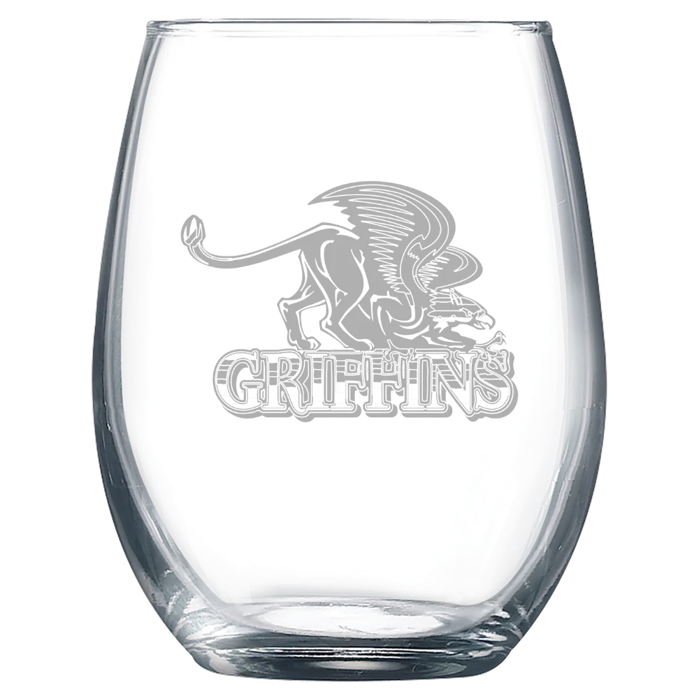 Gwynedd Mercy University Polar Camel 9 oz. Stemless Wine Glass