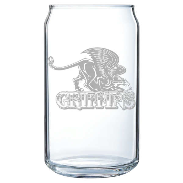 Gwynedd Mercy University Polar Camel 16 oz. Can Glass