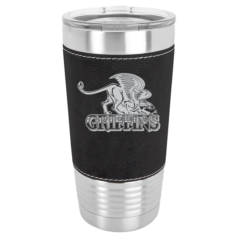 Gwynedd Mercy University Polar Camel 20 oz. Leatherette Grip Tumbler with Standard Lid