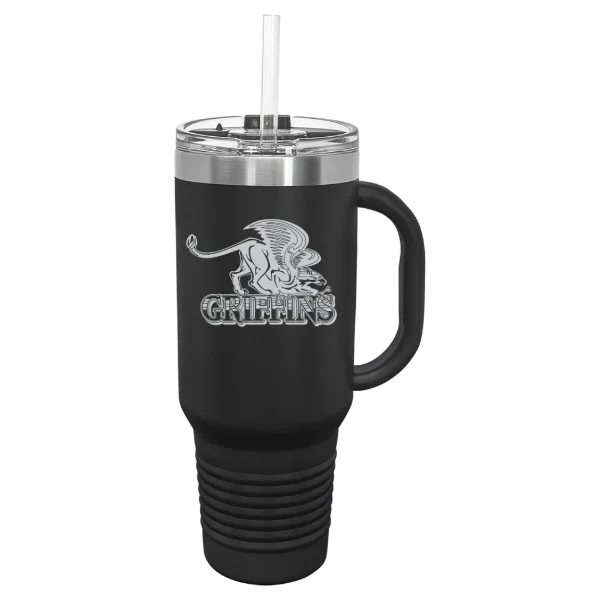 Gwynedd Mercy University Polar Camel 40 oz. Travel Mug with Snap Lid & Straw
