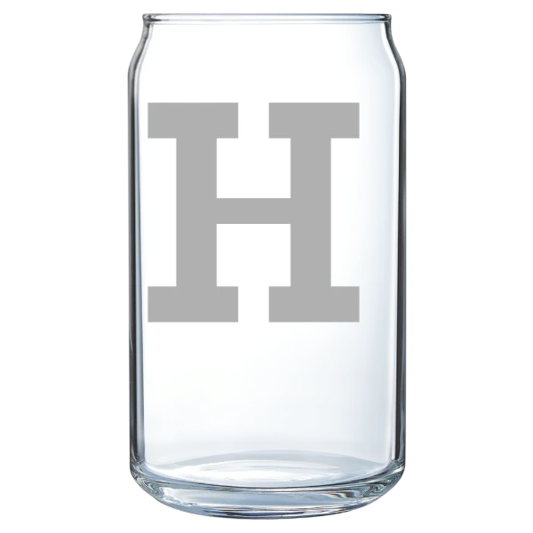 Hamilton College Polar Camel 16 oz. Can Glass