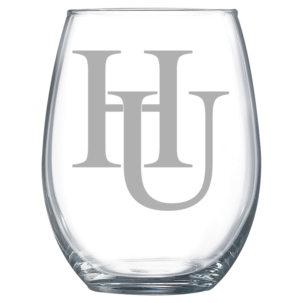 Hamline University Polar Camel 15 oz. Stemless Wine Glass