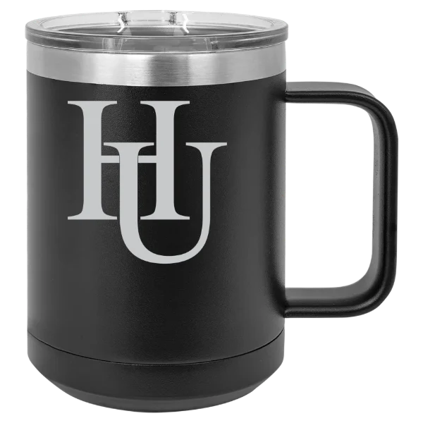 Hamline University Polar Camel 15 oz. Mug with Slider Lid