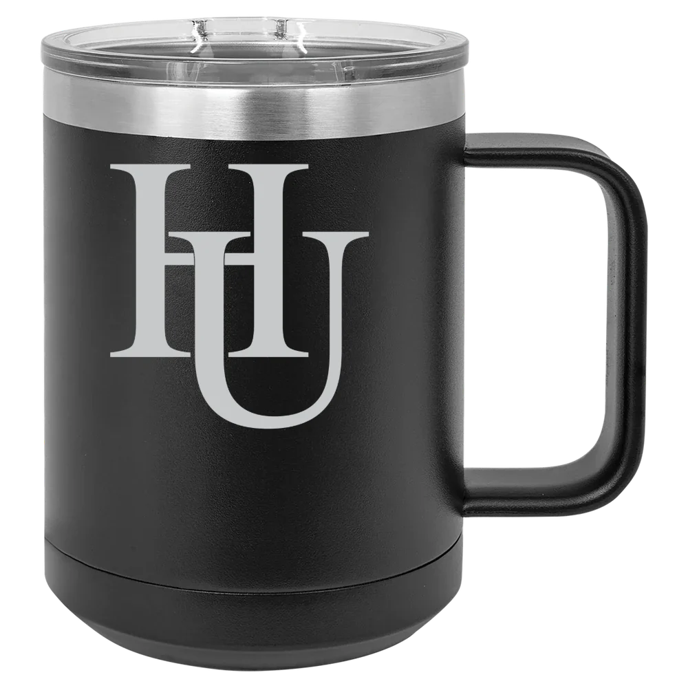 Hamline University Polar Camel 15 oz. Mug with Slider Lid
