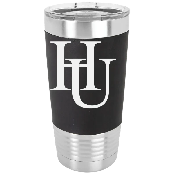 Hamline University Polar Camel 20 oz. Silicone Grip Tumbler with Standard Lid