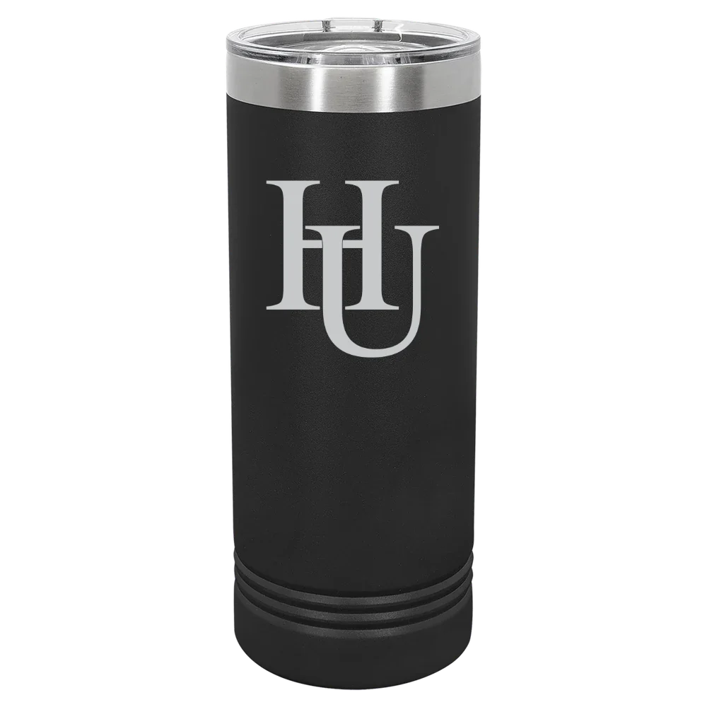 Hamline University Polar Camel 22 oz. Skinny Tumbler with Slider Lid