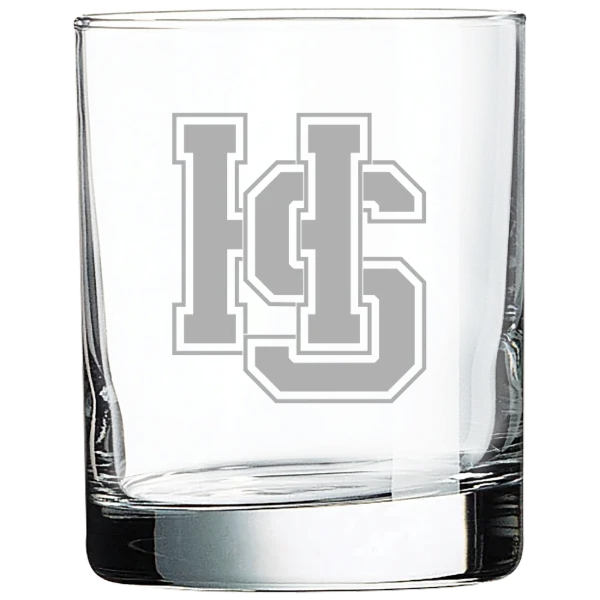 Hampden-Sydney College Polar Camel 10 1/2 oz. On The Rocks Glass