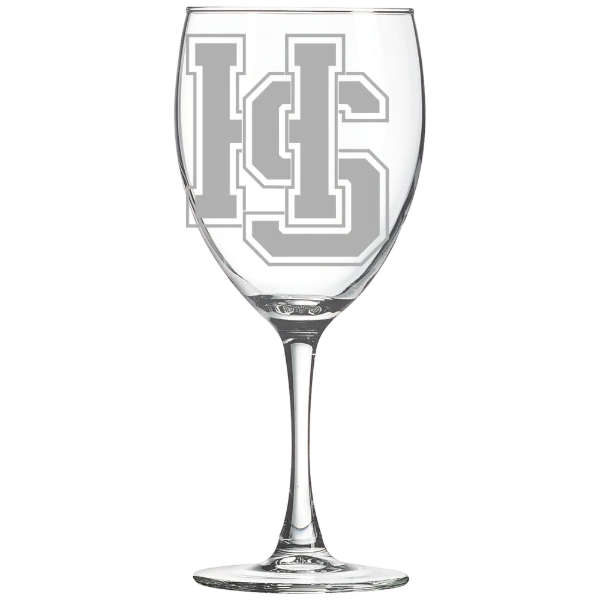 Hampden-Sydney College Polar Camel 10 1/2 oz. Wine Glass