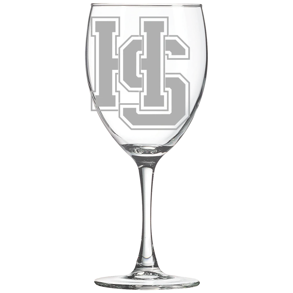 Hampden-Sydney College Polar Camel 10 1/2 oz. Wine Glass