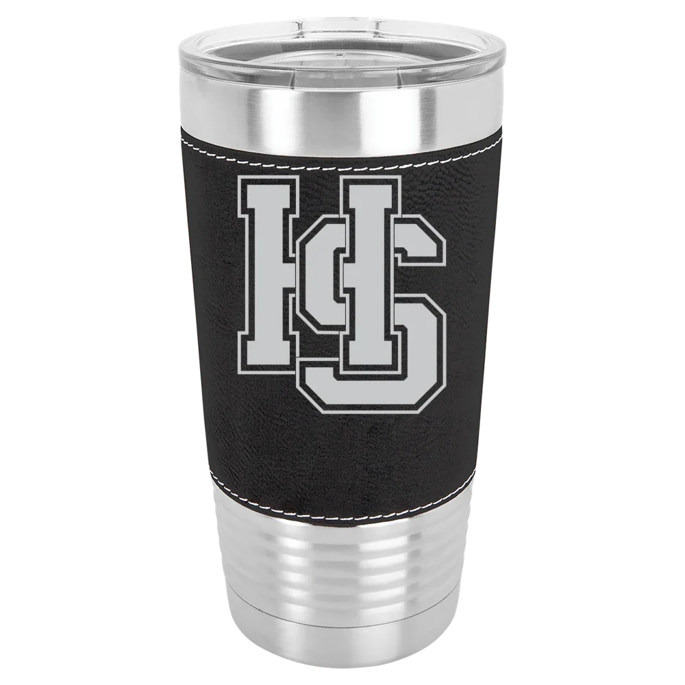 Hampden-Sydney College Polar Camel 20 oz. Leatherette Grip Tumbler with Standard Lid
