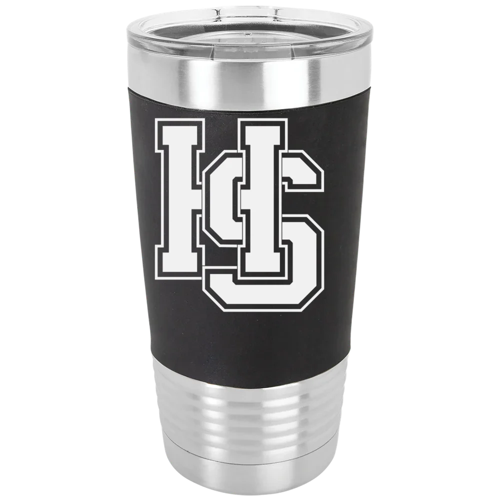Hampden-Sydney College Polar Camel 20 oz. Silicone Grip Tumbler with Standard Lid