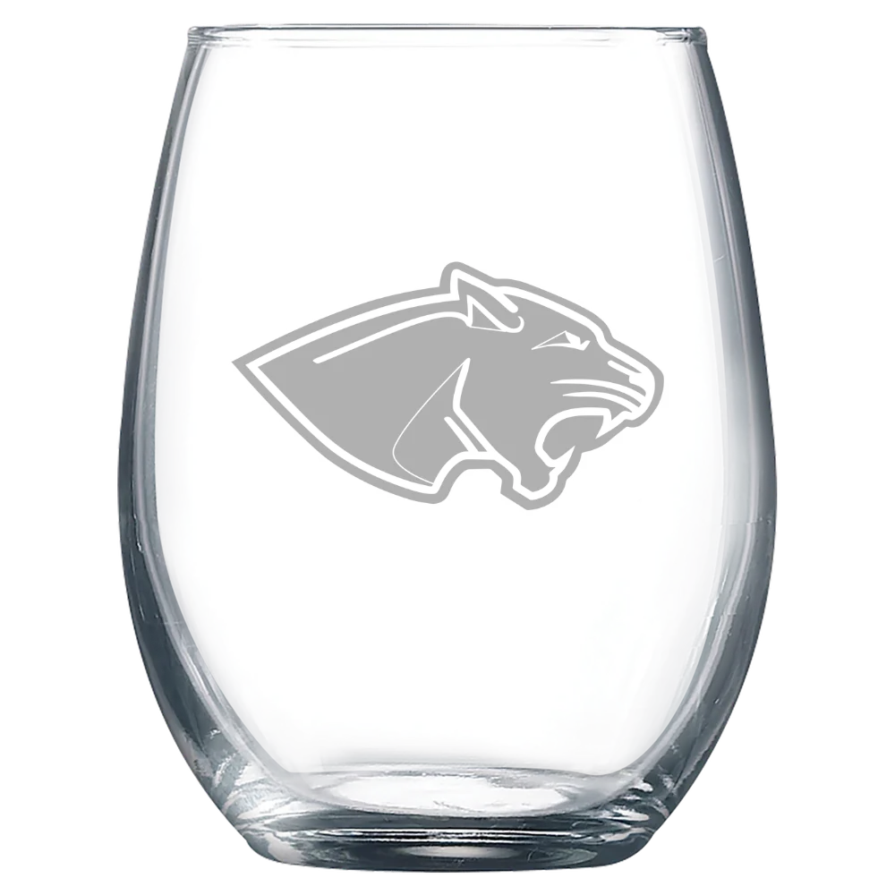 Hanover College Polar Camel 9 oz. Stemless Wine Glass
