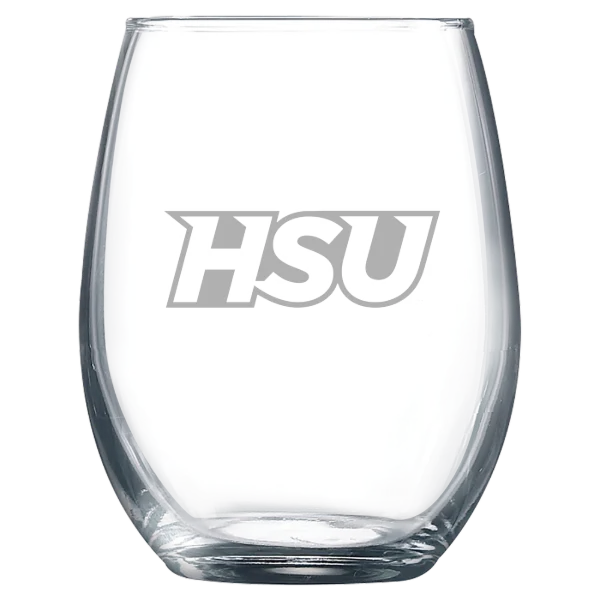 Hardin-Simmons University Polar Camel 9 oz. Stemless Wine Glass