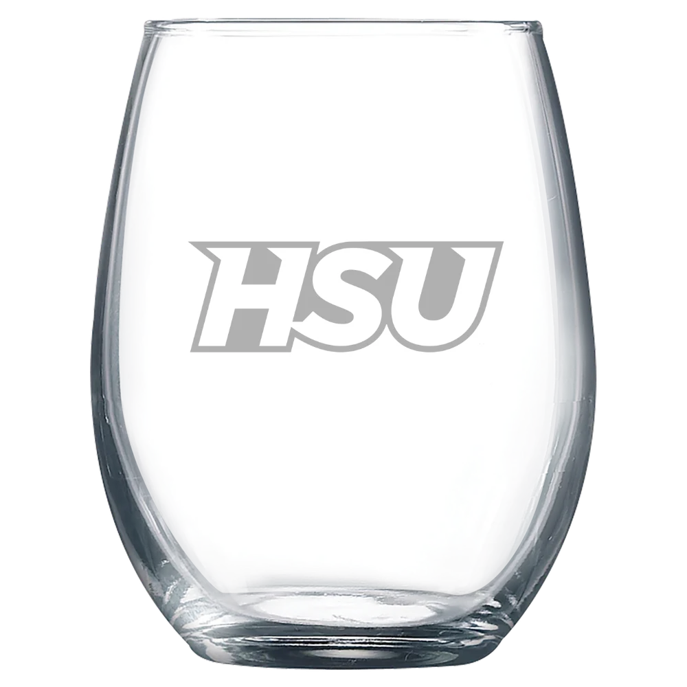 Hardin-Simmons University Polar Camel 9 oz. Stemless Wine Glass