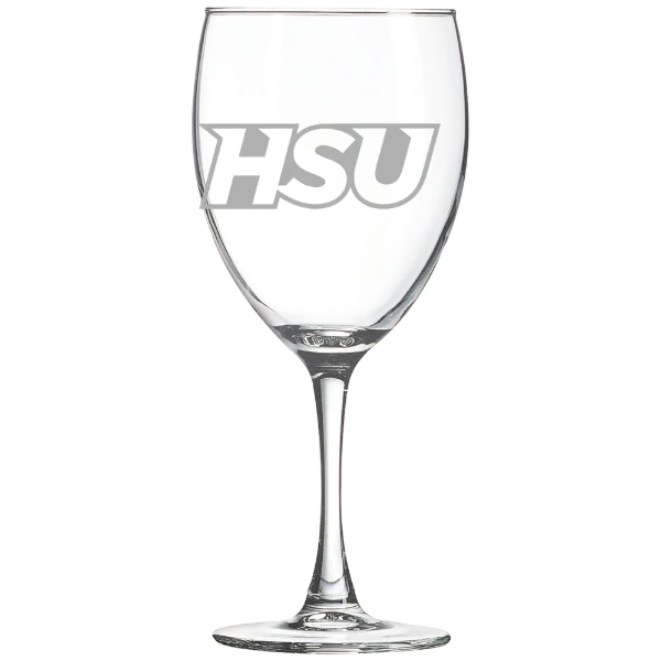 Hardin-Simmons University Polar Camel 10 1/2 oz. Wine Glass