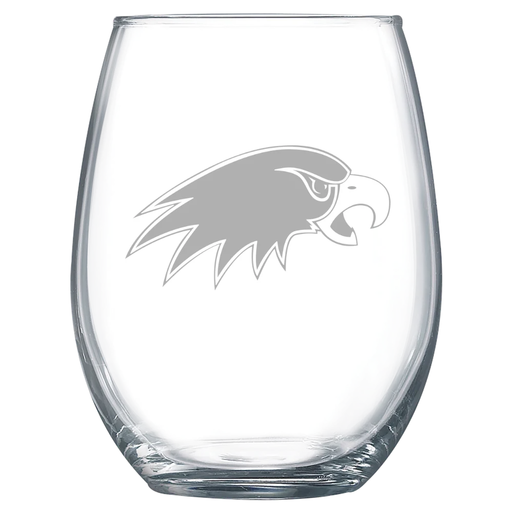 Hartwick College Polar Camel 15 oz. Stemless Wine Glass