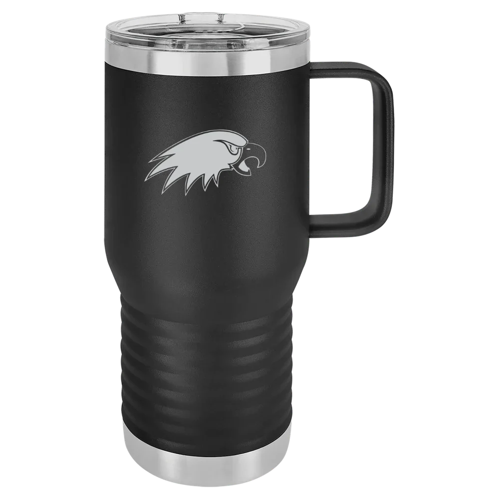 Hartwick College Polar Camel 20 oz. Travel Mug with Slider Lid