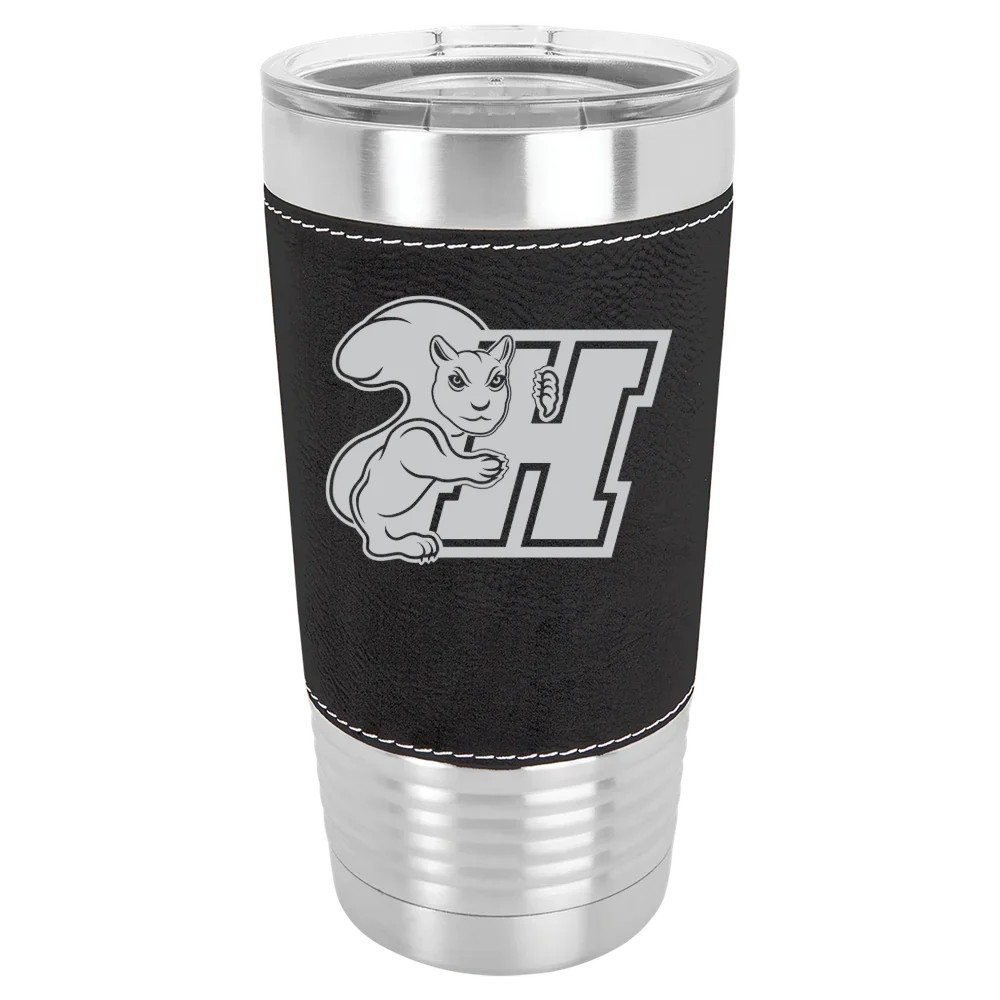 Haverford College Polar Camel 20 oz. Leatherette Grip Tumbler with Standard Lid